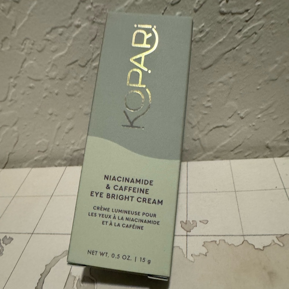 NWT Kopari Niacinamide & Caffeine Eye Bright Cream 0.5 oz - Picture 2 of 2